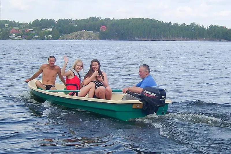 Пластиковая лодка ВИЗА Нейва-4, фото: 3