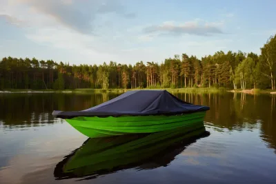 Пластиковая лодка ВИЗА Легант-425 обложка