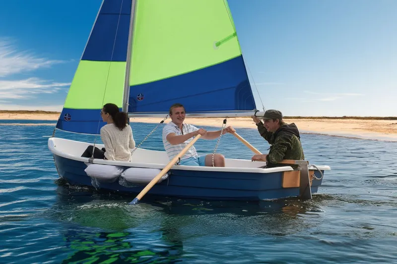 Пластиковая лодка ВИЗА Комби-395, фото: 3