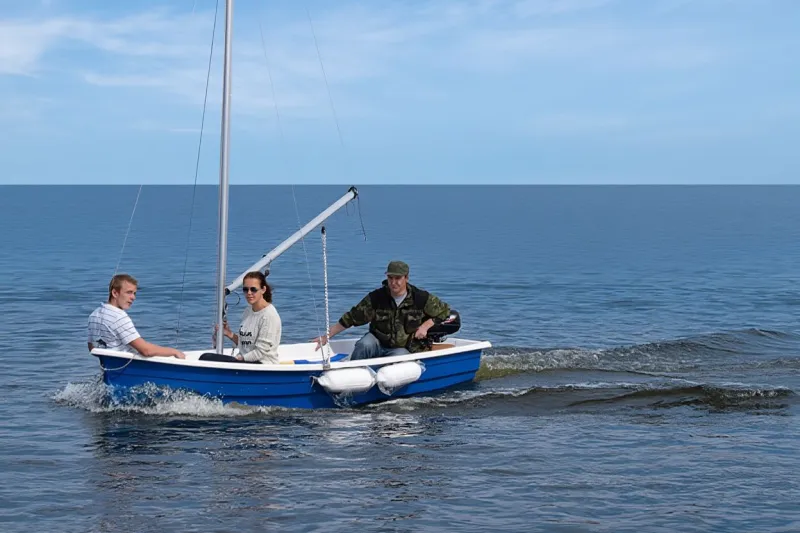 Пластиковая лодка ВИЗА Комби-395, фото: 2