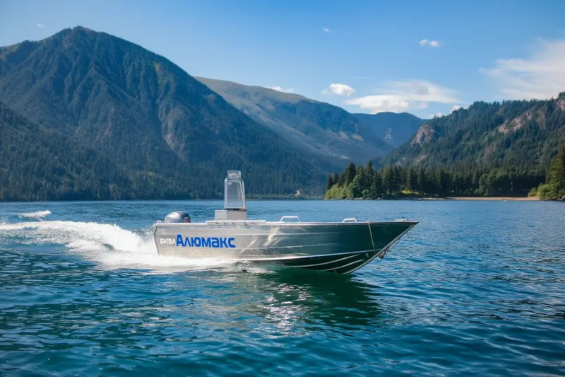 Моторная лодка ВИЗА Алюмакс-435, фото: 1