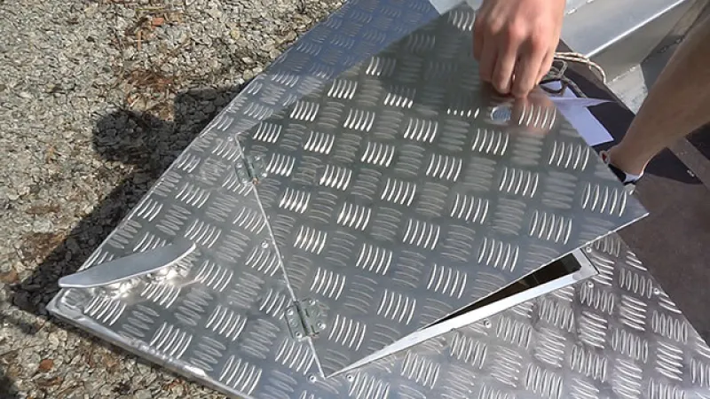 Моторная лодка ВИЗА Алюмакс-435, фото: 5