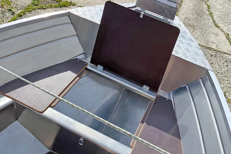 Моторная лодка ВИЗА Алюмакс-435, фото: 6