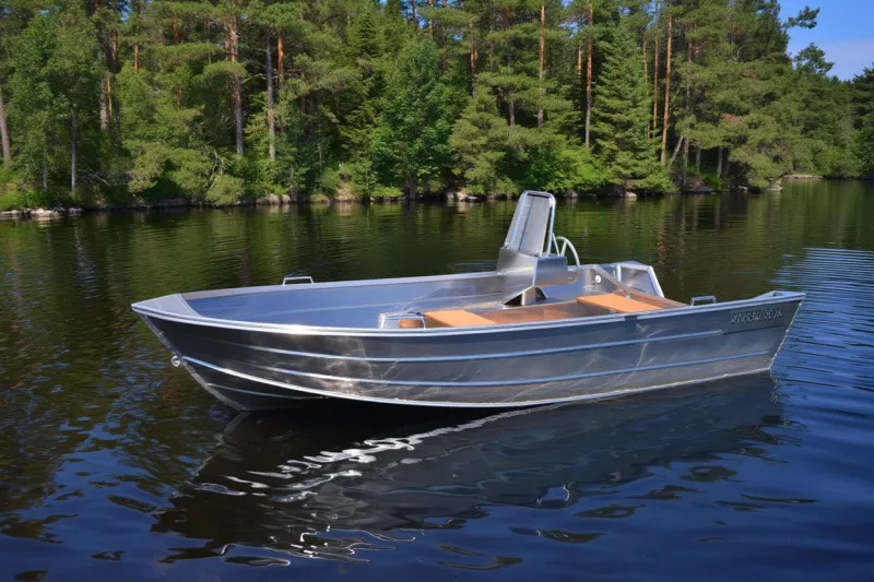 Моторная лодка ВИЗА Алюмакс-415 Консоль, фото: 2