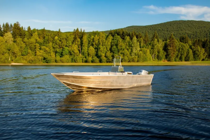 Моторная лодка ВИЗА Алюмакс-415 Консоль, фото: 1