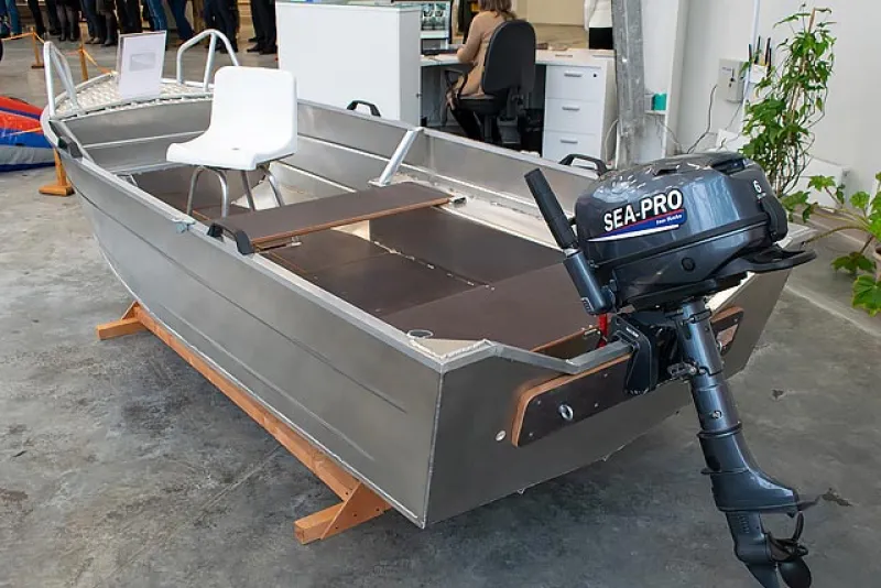 Моторная лодка ВИЗА Алюмакс-355Р, фото: 5