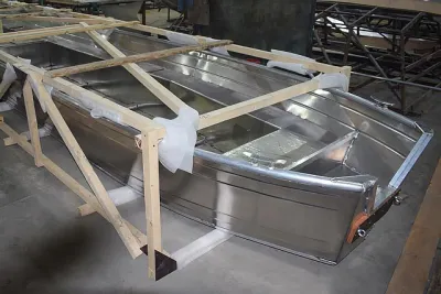 Каютный катер ВИЗА Алюмакс-1050 Промысел обложка