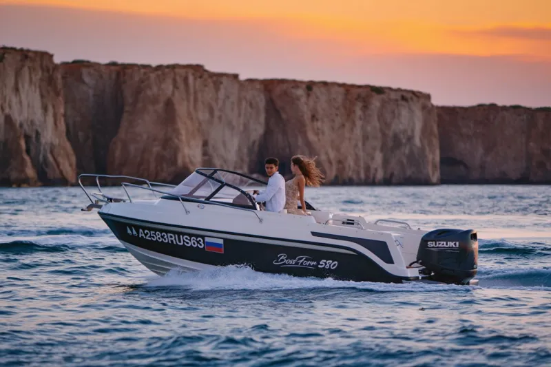 Катер BOSSFORR 580 BR, фото: 10