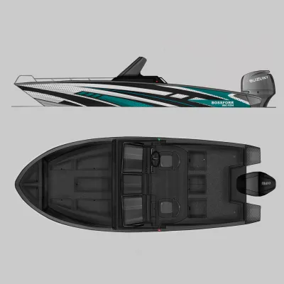 Каютный катер BOSSFORR 580 FISH обложка