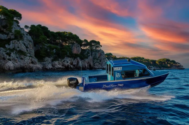 Катер BOSSFORR 740 WEST cabine, фото: 7