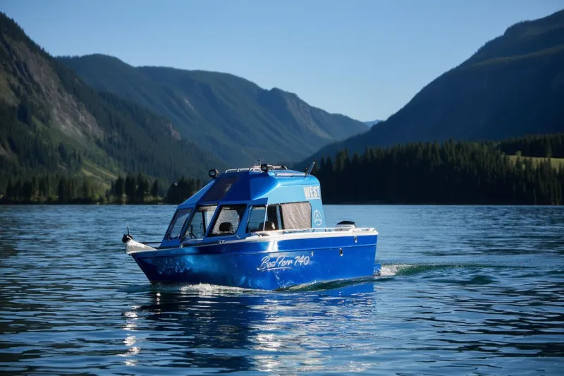 Катер BOSSFORR 740 WEST cabine, фото: 5