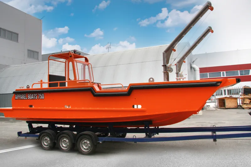 Алюминиевая лодка Apparel 750 Cabin, фото: 2