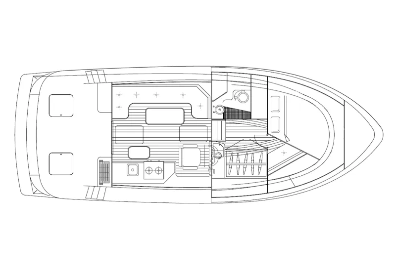 Кабинный катер Tourist S, фото: 3