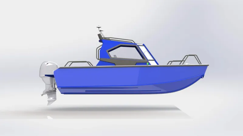 Алюминиевая лодка ALEUT 5.0 Cube, фото: 5