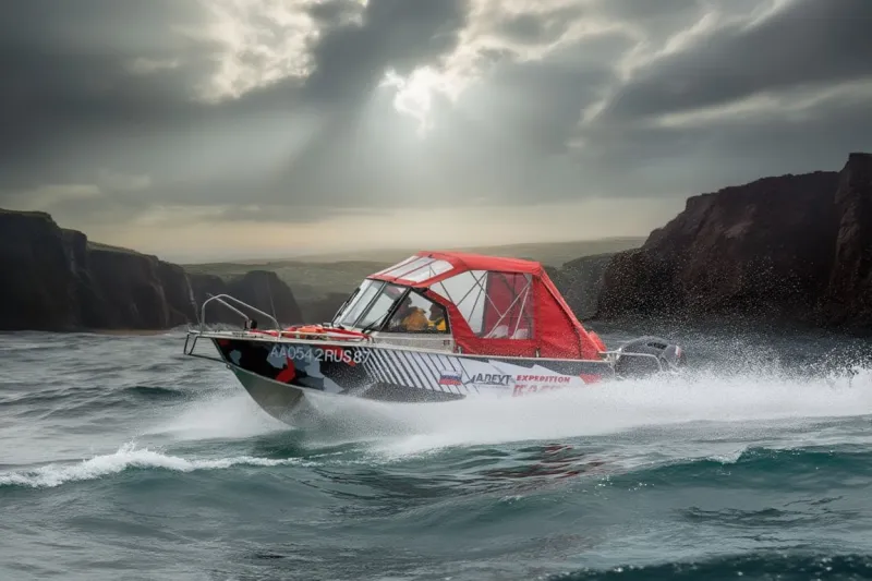 Моторная лодка «ALEUT K650 DC», фото: 2