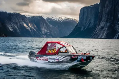 Моторная лодка «ALEUT K650 DC» обложка