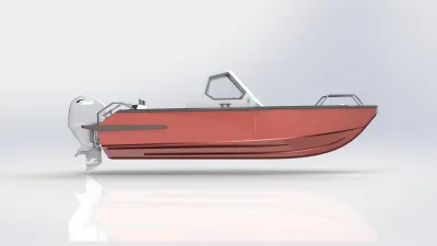 Лодка Моторная лодка «ALEUT K650 DC»