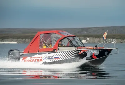Каютный катер Моторная лодка «ALEUT K650 DC» обложка