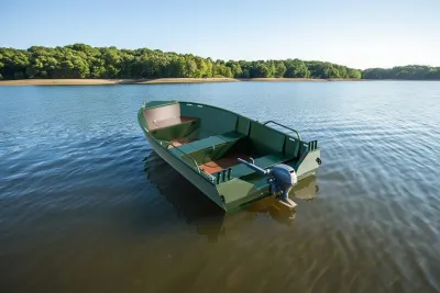 Алюминиевая лодка HV 390 Fish обложка