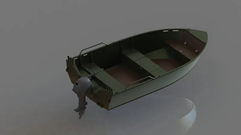 Моторная лодка HV 390 Fish, фото: 1