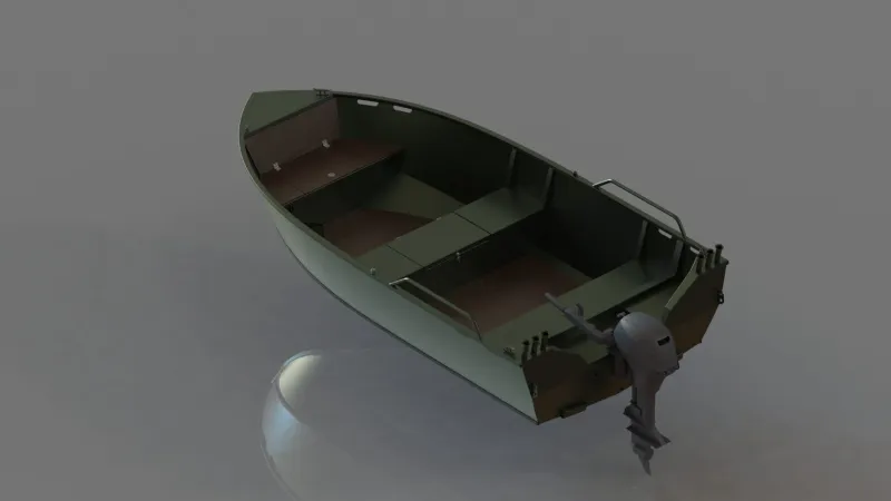 Моторная лодка HV 390 Fish, фото: 3