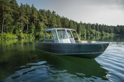 Моторная лодка HV 550 DC обложка