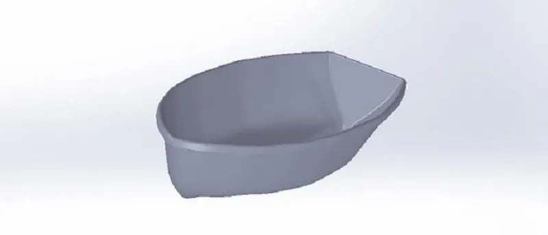 Пластиковая лодка гребная лодка «Добрая 3.5», фото: 1