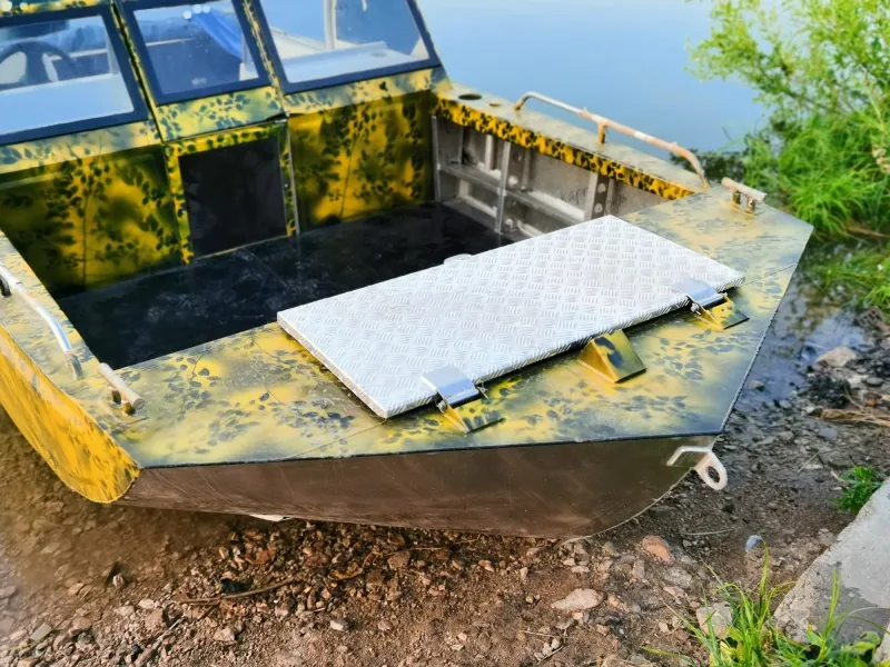 Алюминиевая лодка Карп-Патруль, фото: 4