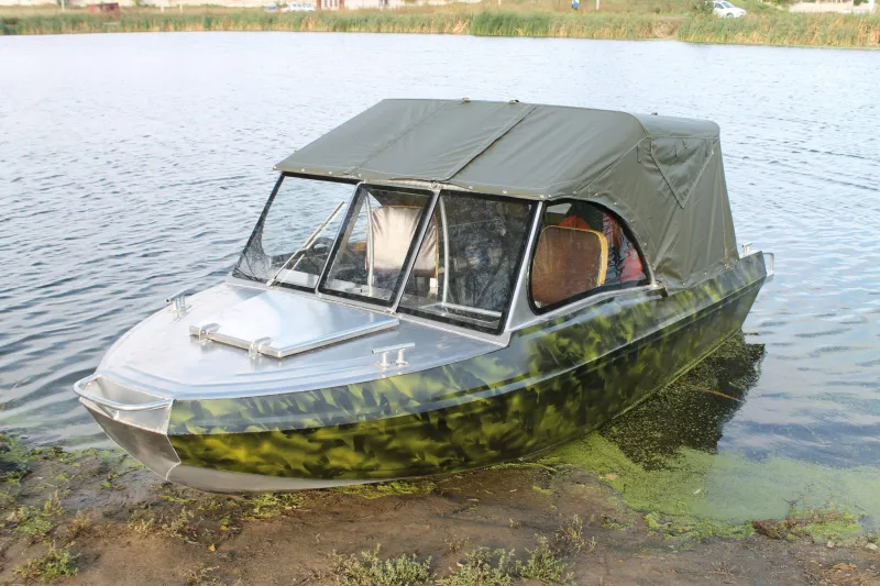 Алюминиевая лодка Ёрш45, фото: 1