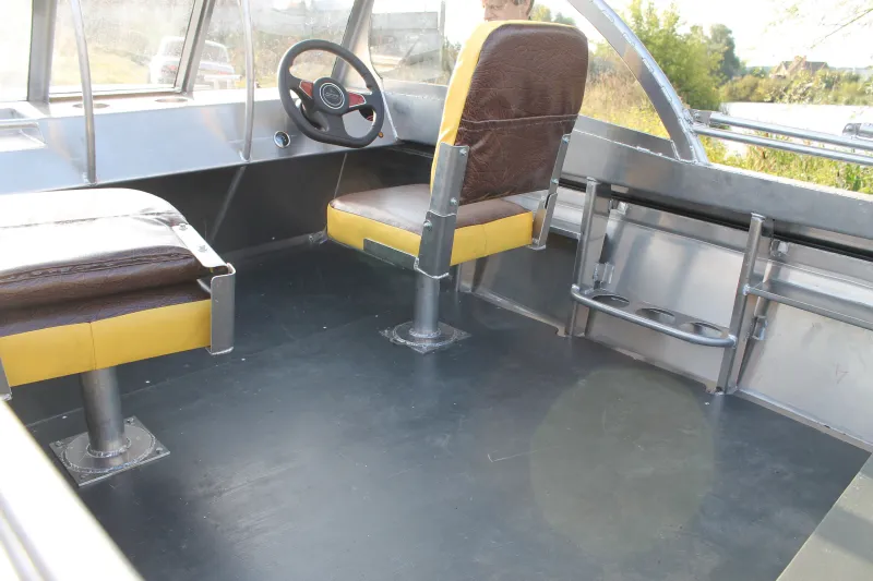 Алюминиевая лодка Ёрш45, фото: 8