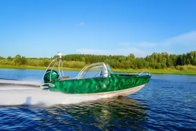 Моторная лодка Егерь ПРО П 4.9 обложка