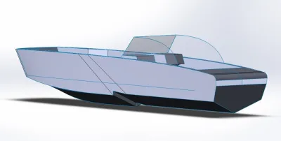 Каютный катер Fodiator Truck 6.700 обложка