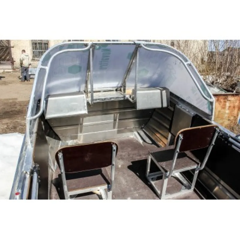 Алюминиевая лодка Вятка-Профи 40, фото: 12