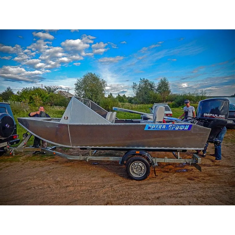 Алюминиевая лодка Вятка-Профи 48, фото: 8