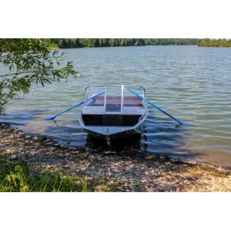 Алюминиевая лодка Вятка-Профи 39 с открытой палубой, фото: 11