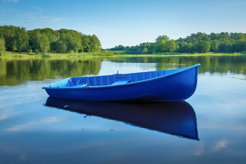 Пластиковая лодка Дельфин, фото: 2