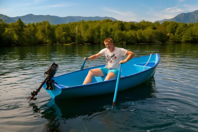 Пластиковая лодка Омуль, фото: 3