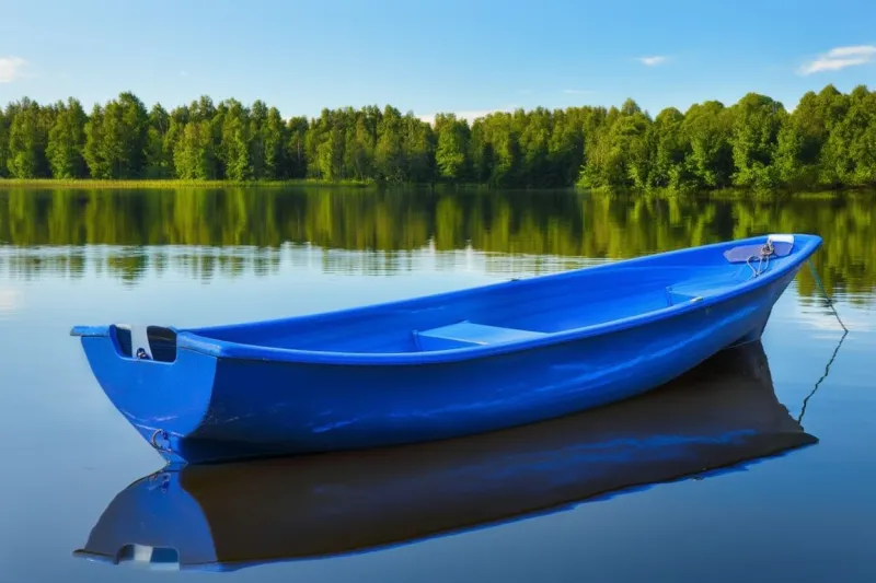 Пластиковая лодка Омуль, фото: 2