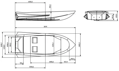 Каютный катер BRO XS 3.9 обложка