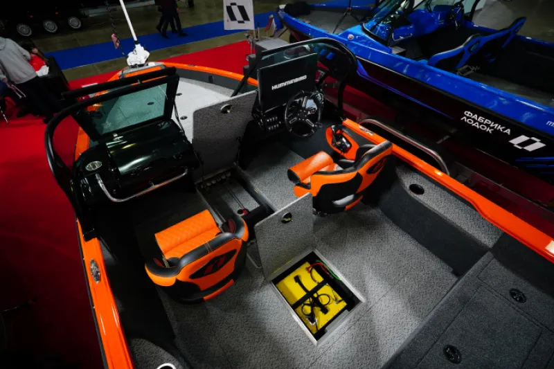 Алюминиевая лодка катер ФЛ-55 СПОРТ, фото: 4