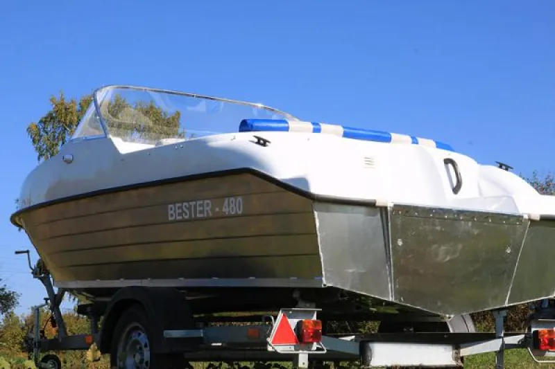 Пластиковая лодка Bester-480A, фото: 42