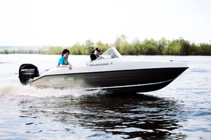 Пластиковая лодка Bester-480A, фото: 18