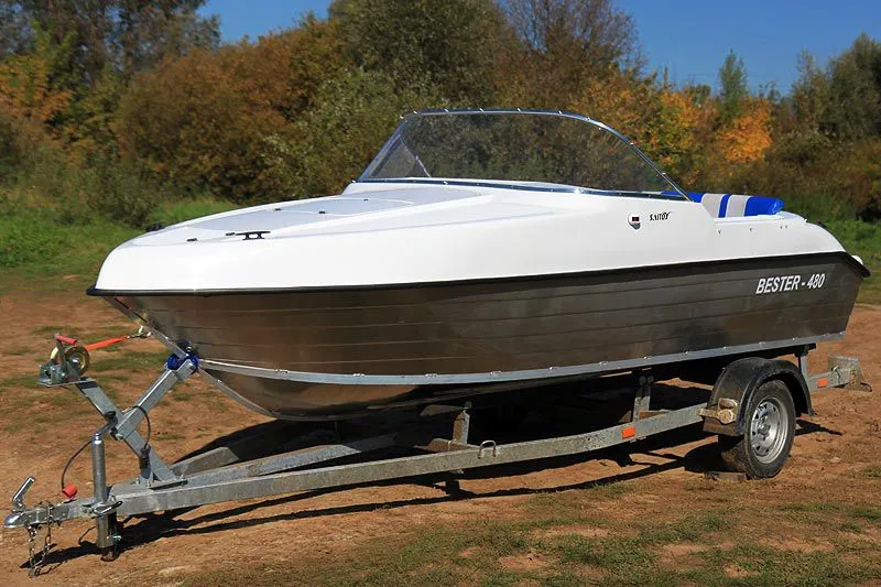 Пластиковая лодка Bester-480A, фото: 3
