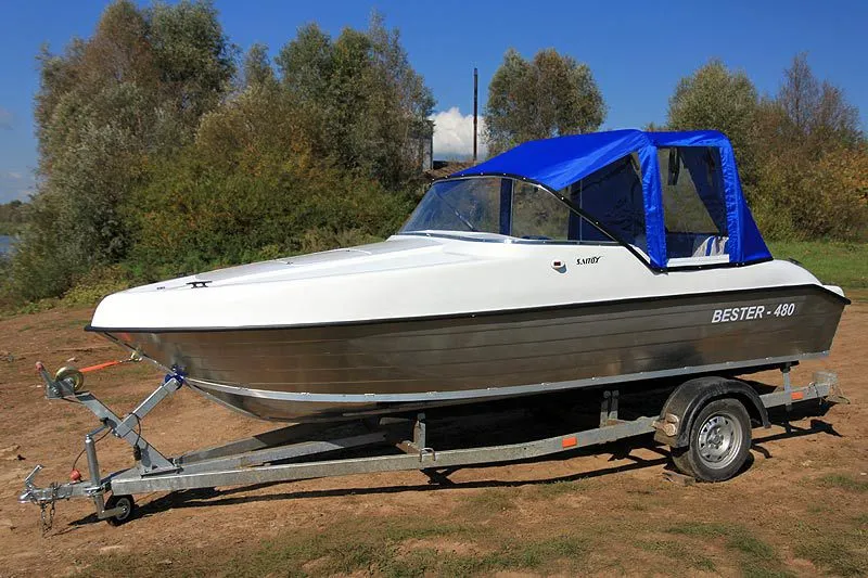 Пластиковая лодка Bester-480A, фото: 27