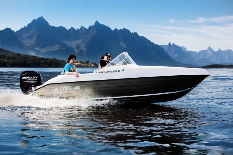 Пластиковая лодка Bester-480A, фото: 20