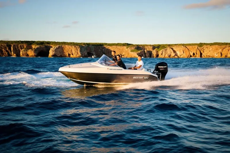 Пластиковая лодка Bester-480A, фото: 18