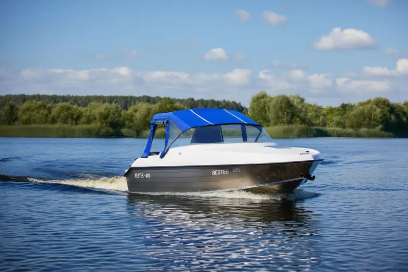 Пластиковая лодка Bester-480A, фото: 2