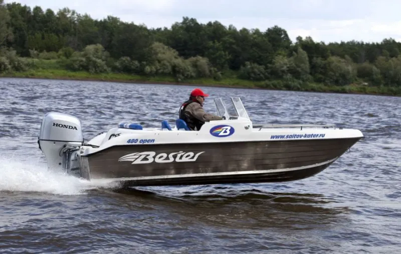 Пластиковая лодка BESTER-480RA, фото: 5