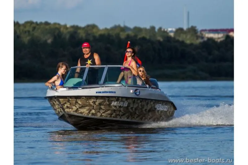 Пластиковая лодка BESTER-485A, фото: 65