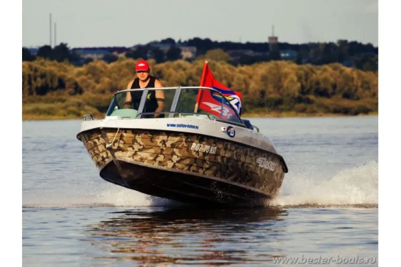 Пластиковая лодка BESTER-485A, фото: 59